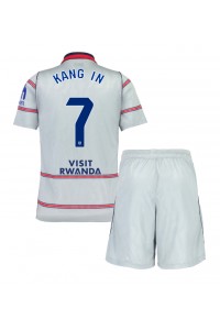 Atletico Madrid Lee Kang-in #7 Babyklær Tredje Fotballdrakt til barn 2026-27 Korte ermer (+ Korte bukser)